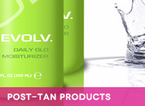post-tan spray tanning products